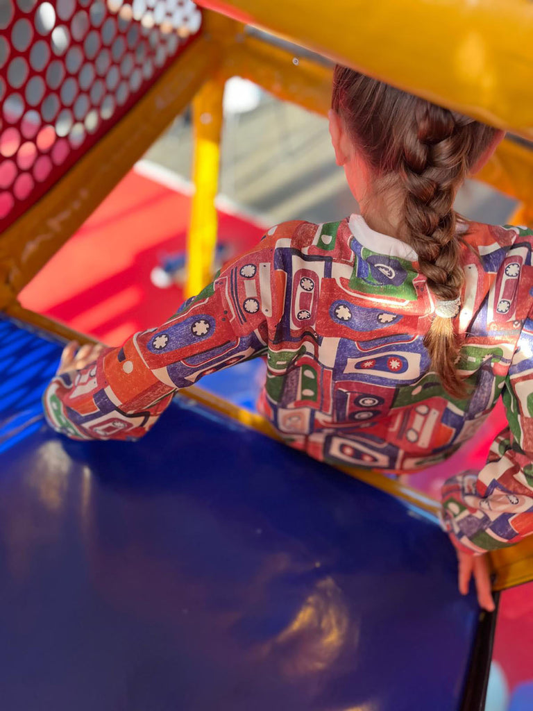 Sweat Bambino - imprimé K7-detail