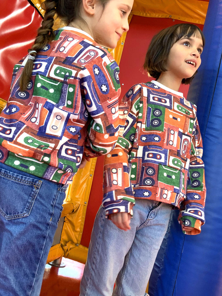 Sweat Bambino - imprimé K7-Lisa-Marley