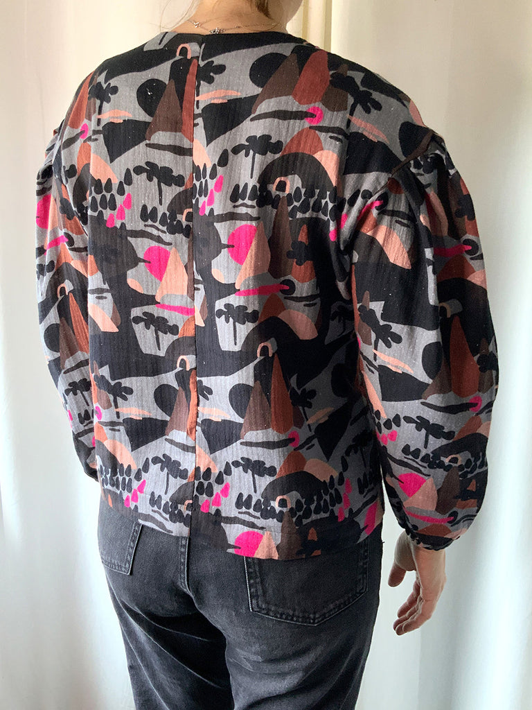 Blouse Tolosa imprimé bivouac - JUCE collection