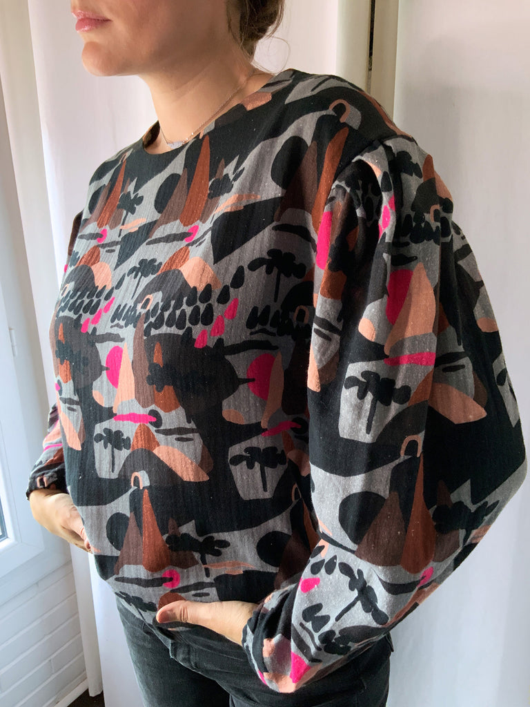 Blouse Tolosa imprimé bivouac - JUCE collection