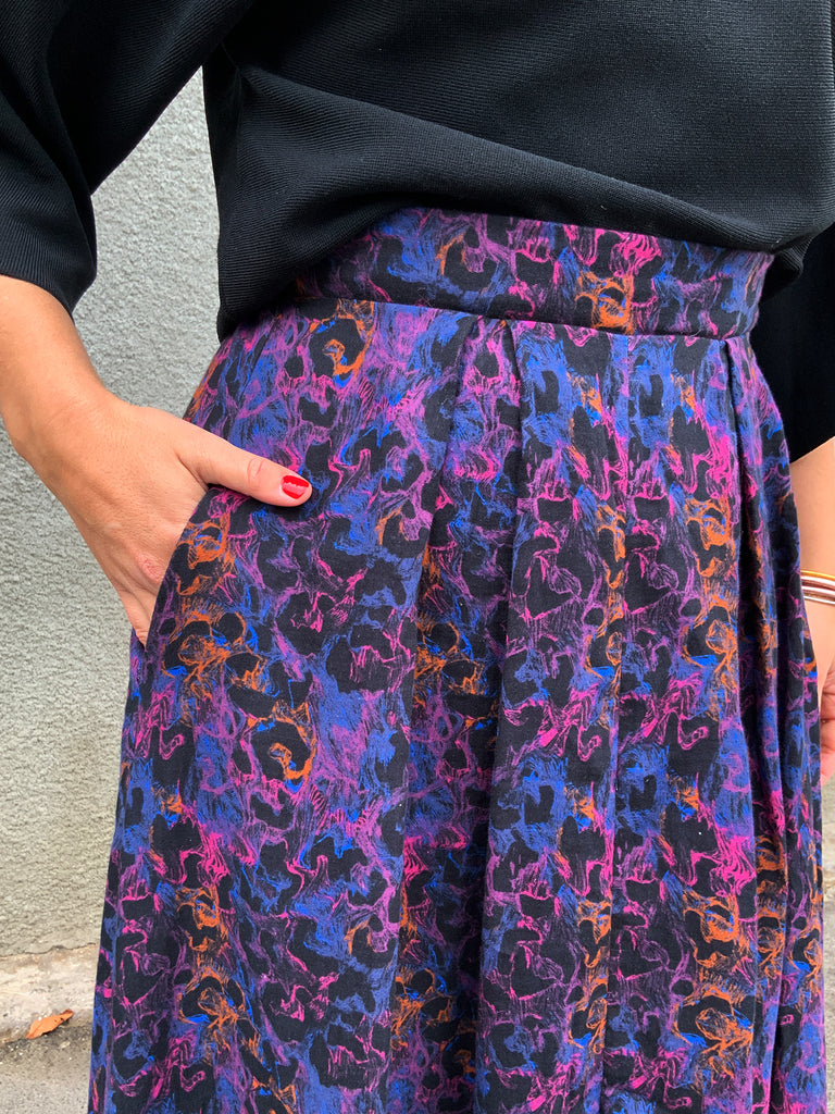 JUPE BACCIO - imprimé Léonne