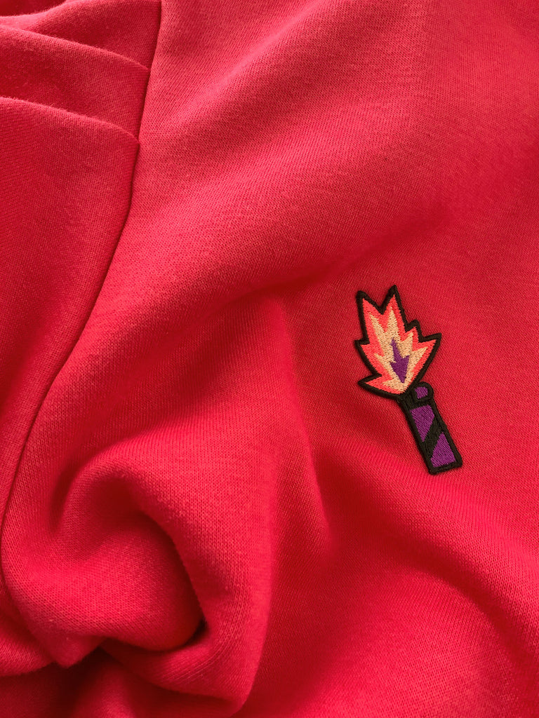 JUCE collection - Sweat Fauvette Rose