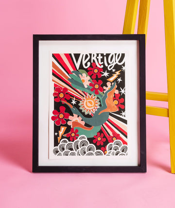 AFFICHE VERTIGE - JUCE collection