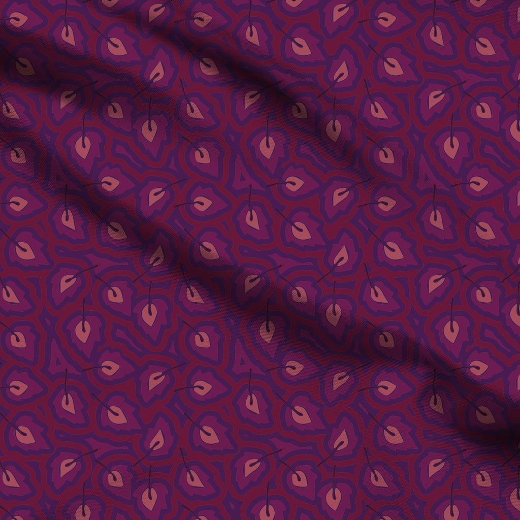 Imprimé à télécharger FLAMME purple - JUCE collection