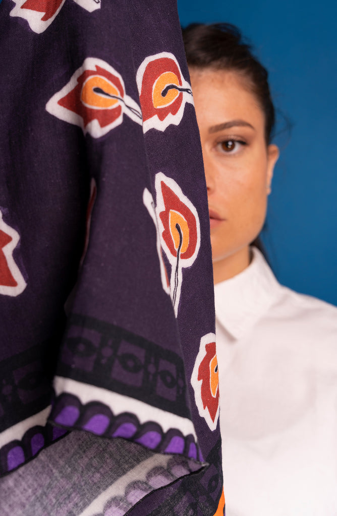 Maxi foulard Dulce imprimé Allumettes - JUCE collection